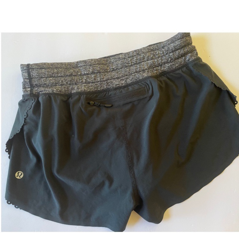 Lululemon Run Weightless Split Peacock Short 4 - image 4